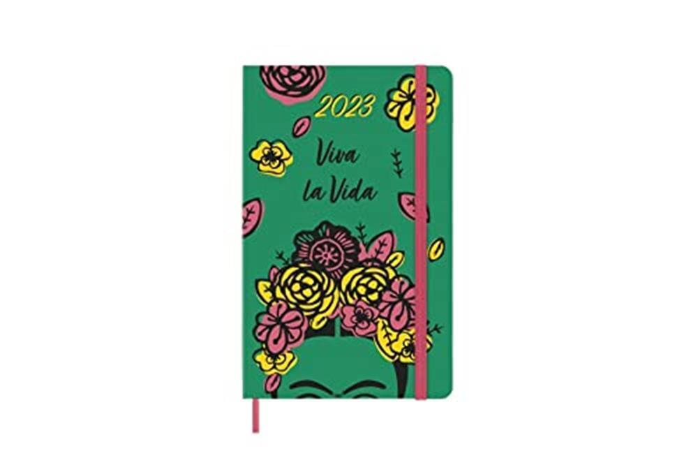 Moleskine Agenda Giornaliera 12 Mesi Frida Kahlo Large Verde - AA.VV.