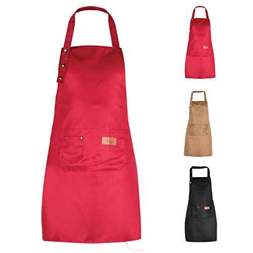 Bedogni Reggio Emilia Grembiule da Cucina per Uomo e Donna con Tasche - (I8d)