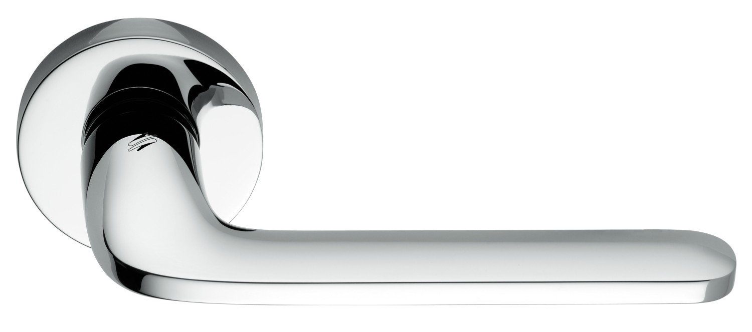 COLOMBO DESIGN Maniglia ROBOQUATTRO coppia con rosette e bocchette tonde foro