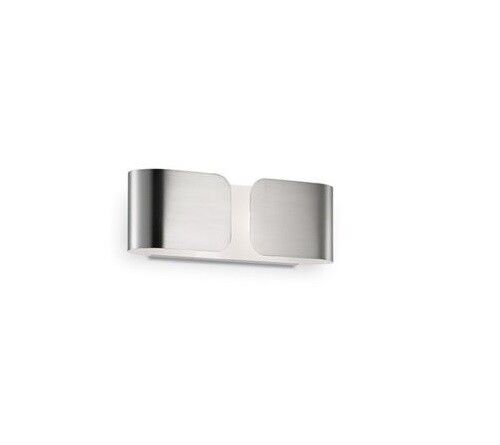IDEAL LUX CLIP AP2 MINI CROMO, applique moderno lampada parete camera da letto