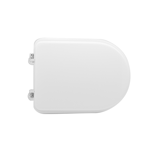 Sedile wc coprivaso per Roca vaso Meridian 43,5-45,5x34 cm cerniere regolabili
