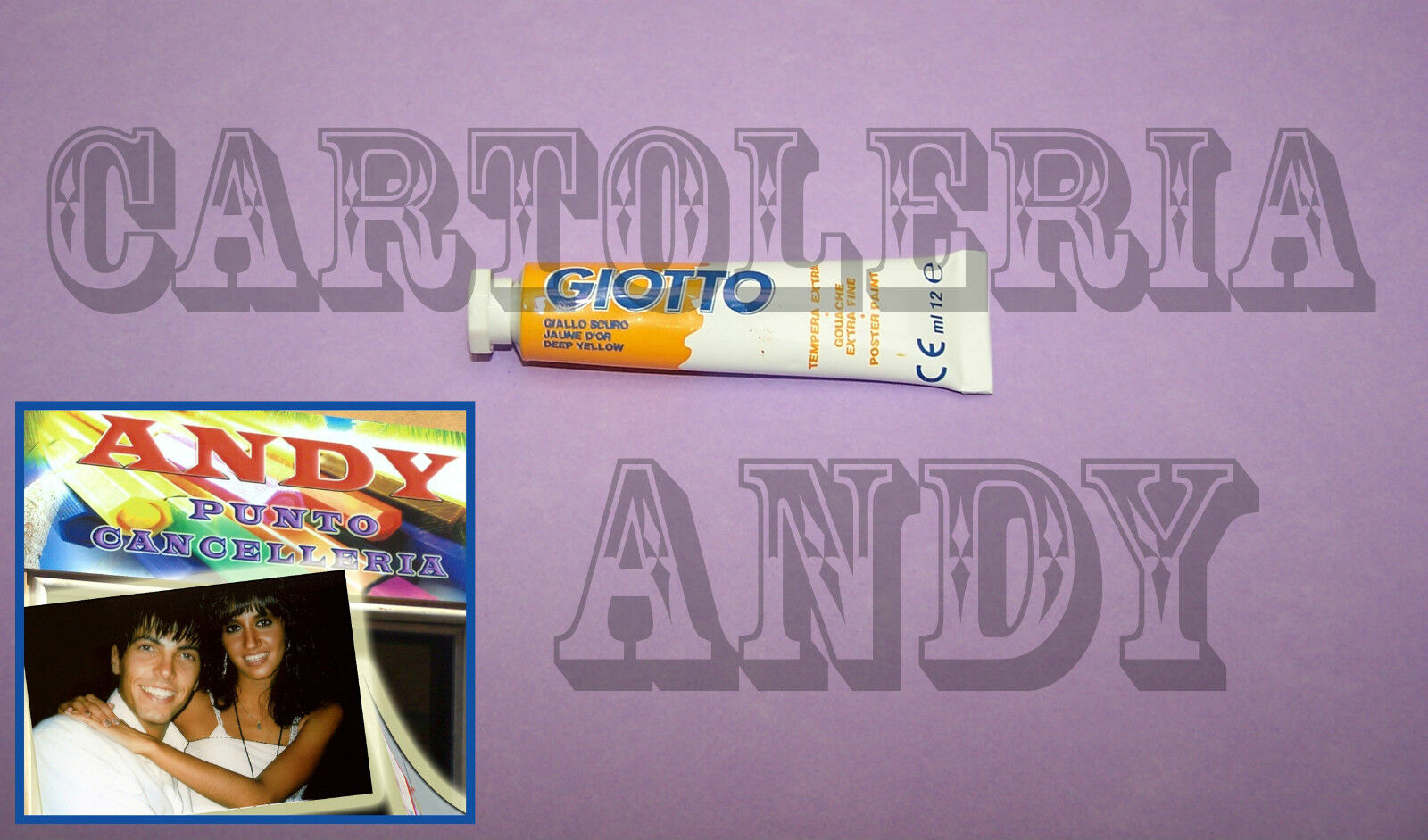 TUBETTO COLORI A TEMPERA TUBO 4 12 ML - GIOTTO - 04 GIALLO SCURO - COD.3520 04