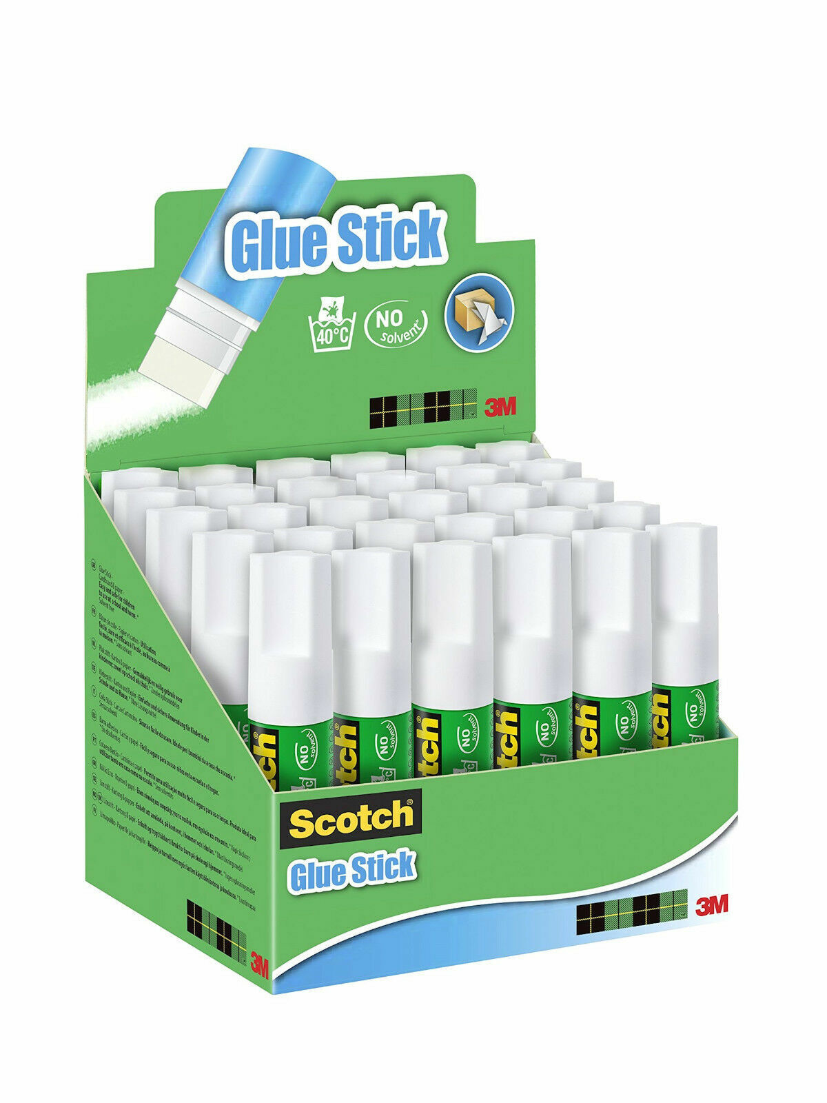 30 Stick Colla Permanente Scotch 3M Lavabile