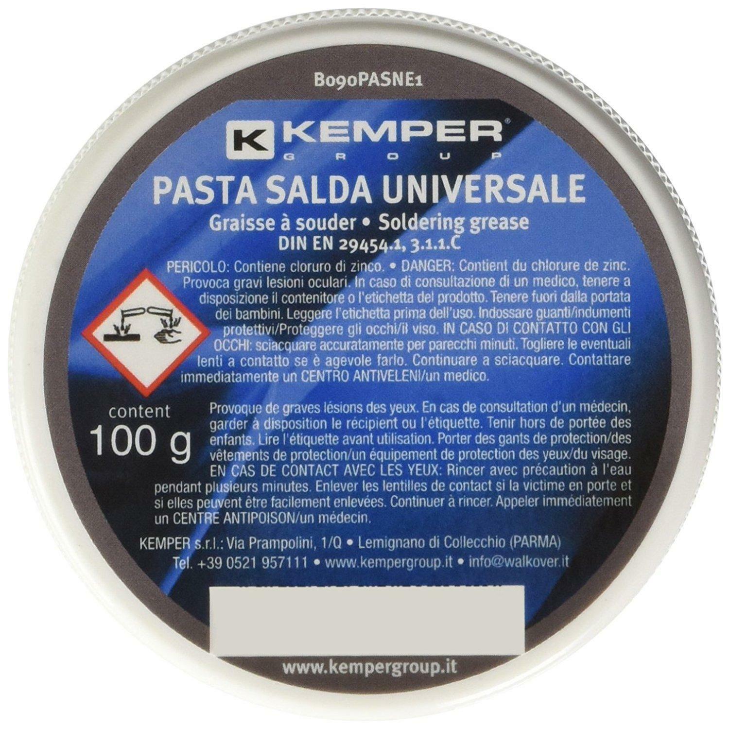 KEMPER PASTA SALDA GR.100 UNIVERSALE IN BLISTER NEUTRA OFPASTSAL