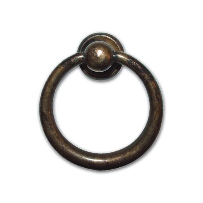 Maniglia Maniglietta per Mobili Ottone Antico Metal Style Handles 23x28 mm