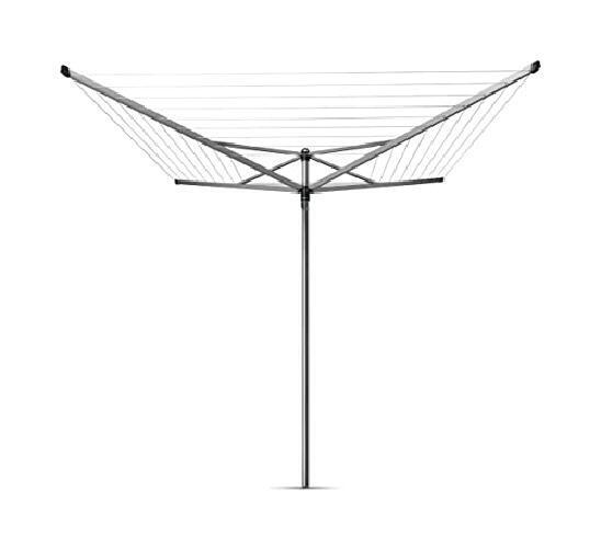 Brabantia - Stendibiancheria Topspinner - 50m di Spazio per Stendere - Corde Res