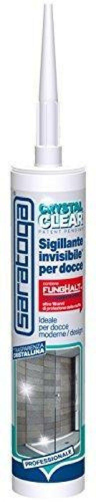 SARATOGA CARTUCCIA SILICONE CRYSTAL CLEAR PER DOCCE 290ML
