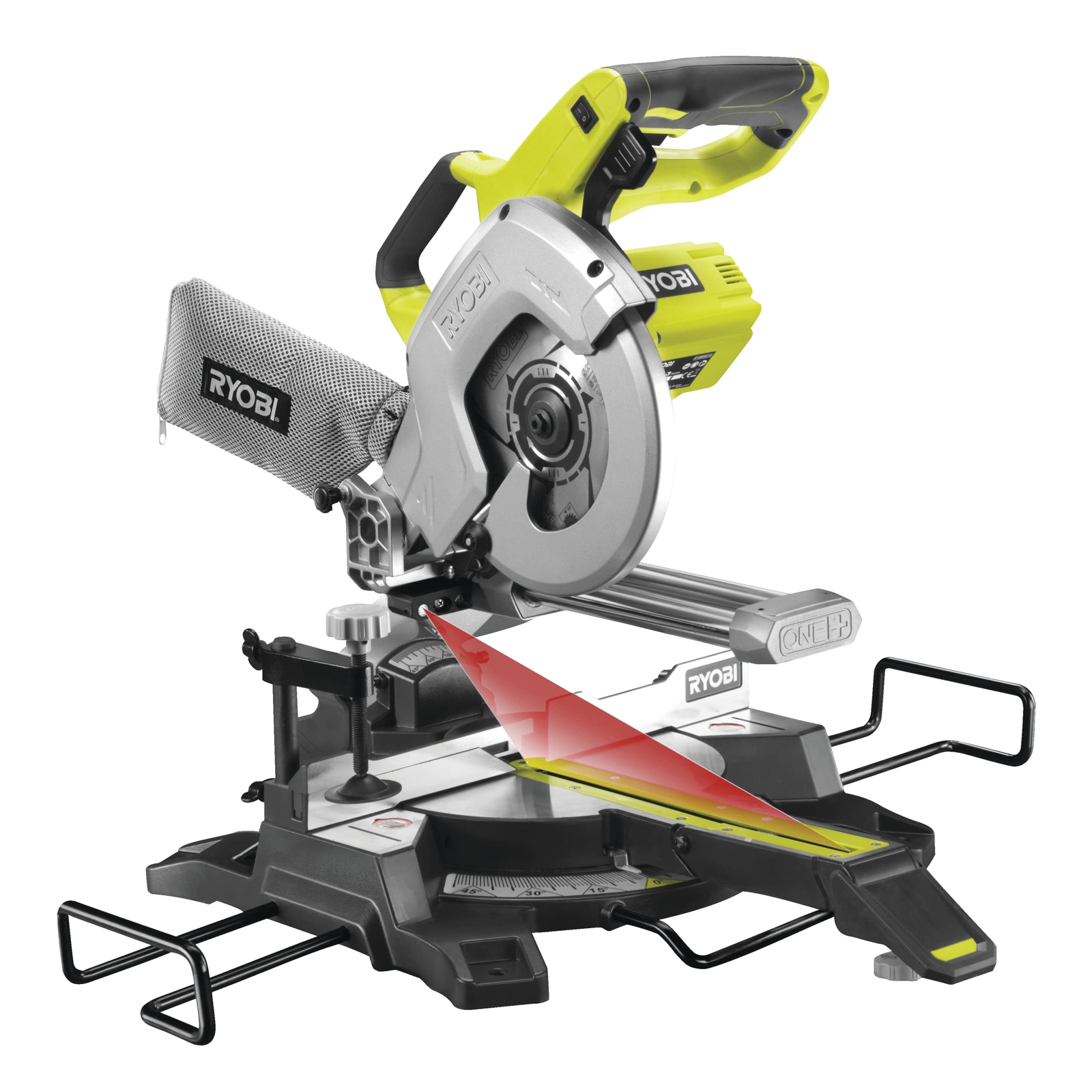 Ryobi R18MS216-0 One Plus - Sega, 18 V, colore: Verde