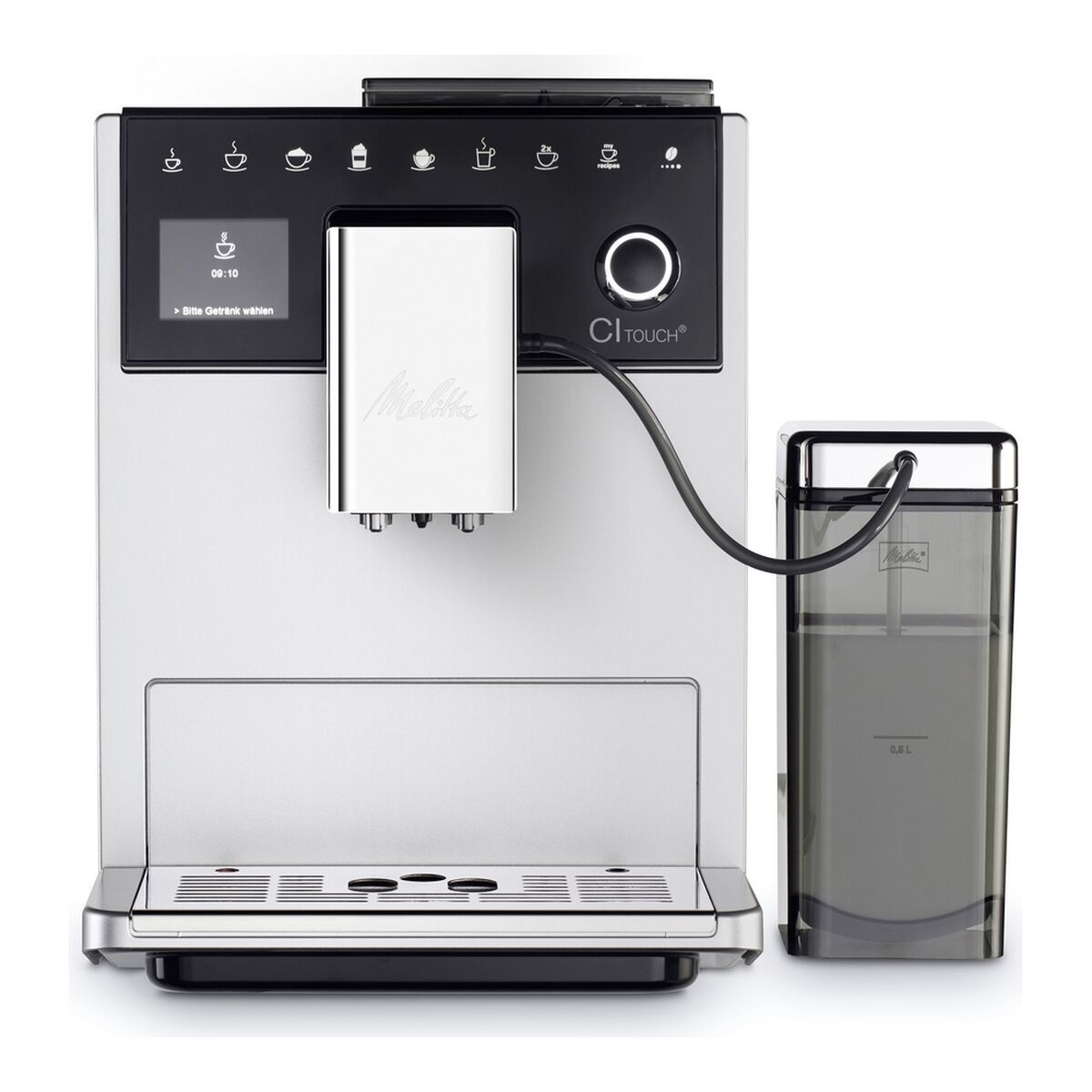 Caffettiera superautomatica Melitta F 630-101 1400W Argentato 1400 W 15 bar 1,8