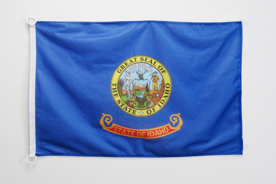 Pavillon nautique Idaho 45x30cm - Drapeau de bateau Etat américain - USA - Etats