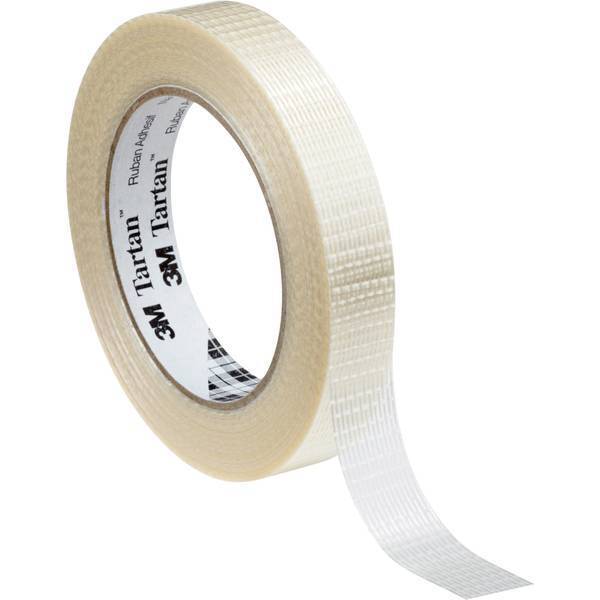 3m 89547550 nastro adesivo a filamenti tartan 8954 trasparente l x 50 m 75