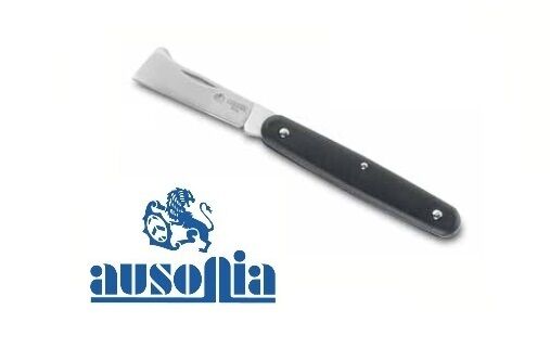 COLTELLO DA INNESTO PER INNESTARE 17 cm LAMA ACCIAIO CON MANICO PLASTICA AUSONIA