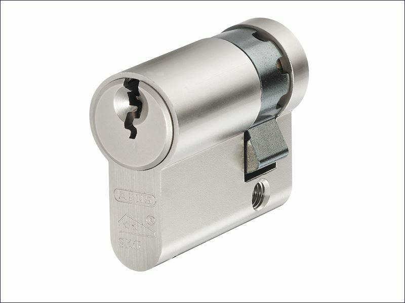 ABUS Mechanical - E60NP Euro Half Cylinder Perla in nichel 10mm / 40mm