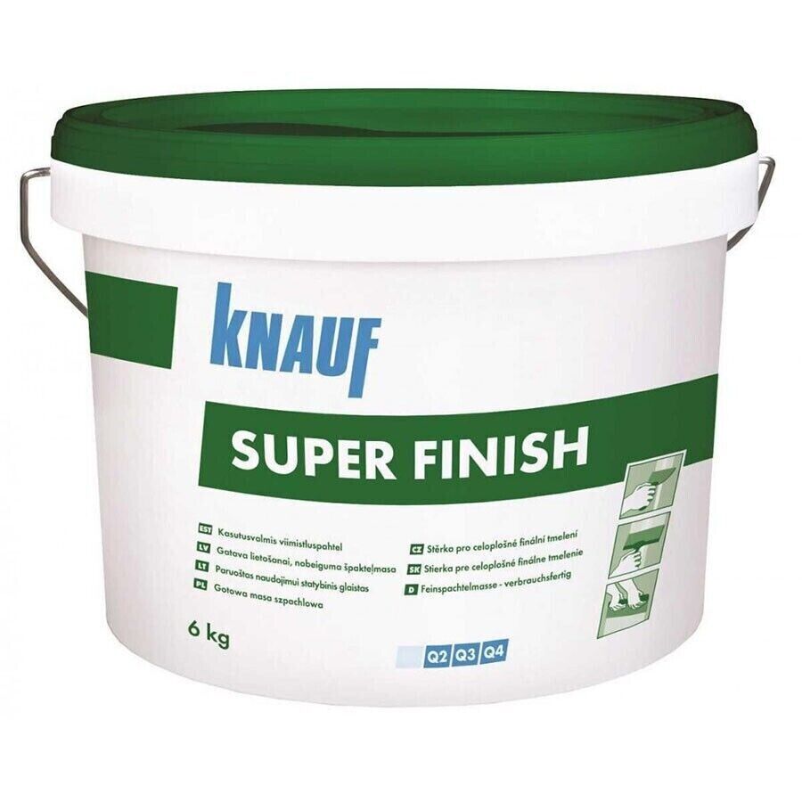 Stucco in pasta 'super finish' knauf 6 kg KNAUF