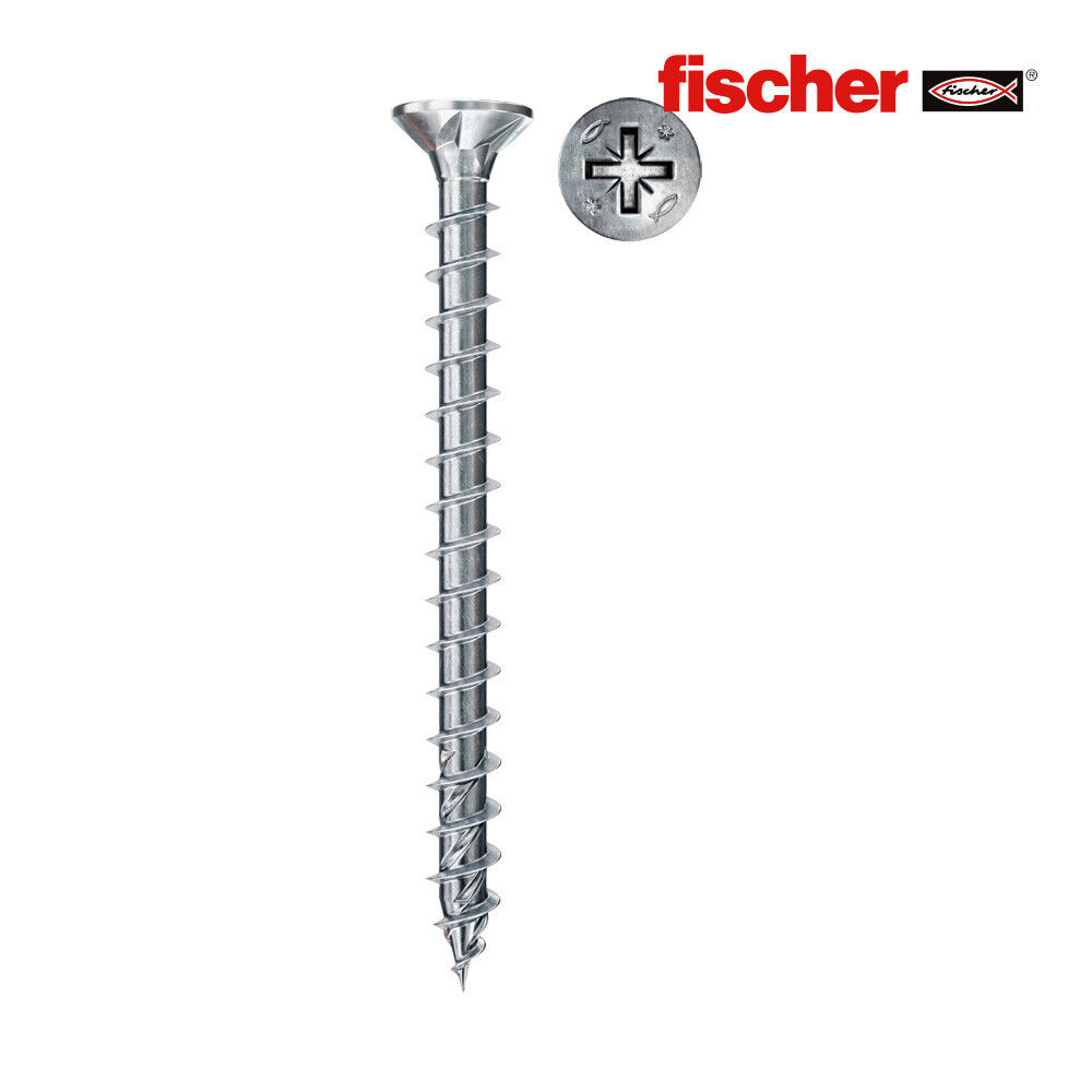 Fischer 670089 Scatola 200 Viti Fpf II Czf 3,5X30 BC