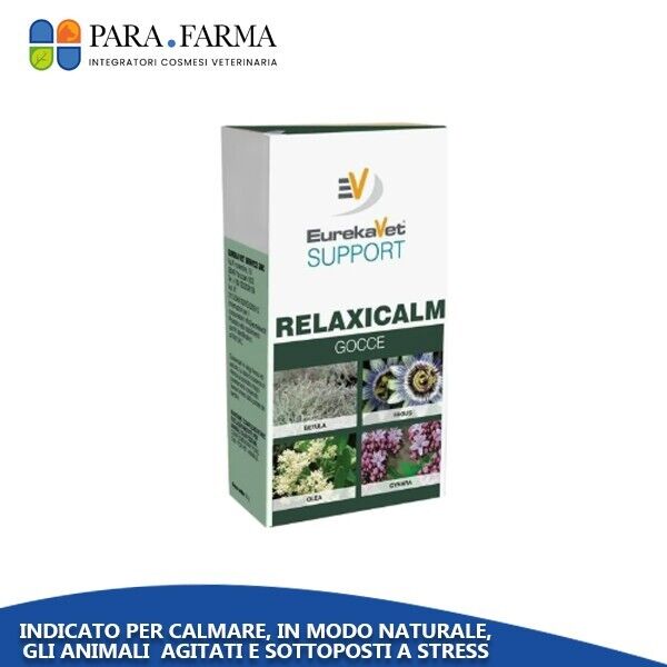 Eurekavet  Relaxicalm 50g Indicato per Calmare in modo Naturale gli Animali