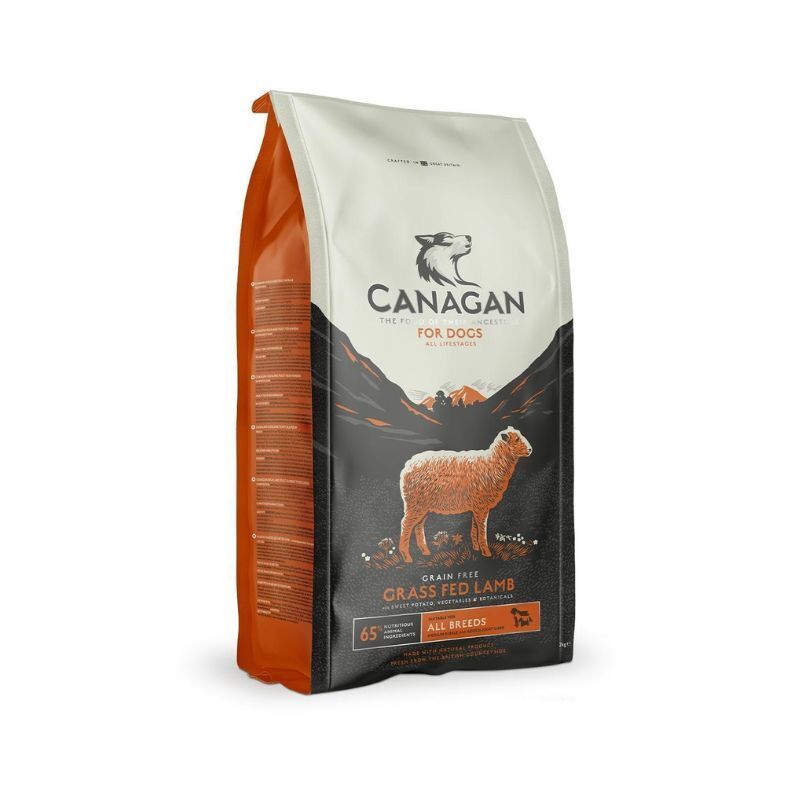 Canagan dog grass fed lamb all breeds 2kg