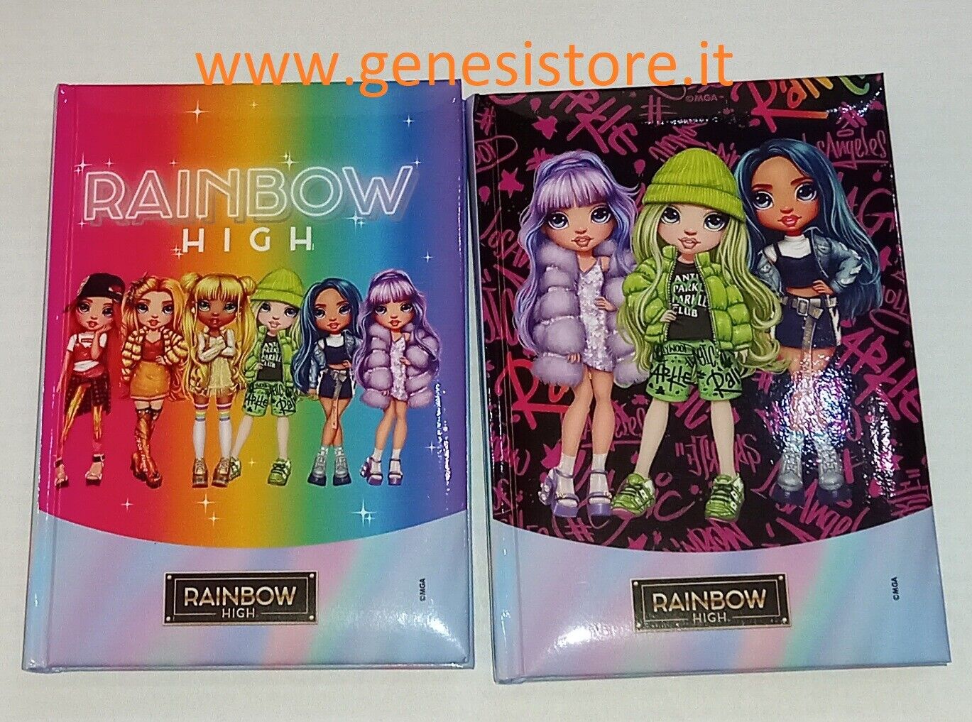 Diario Scuola Rainbow High 2021/2022 - 12 Mesi Non Datato  13x18