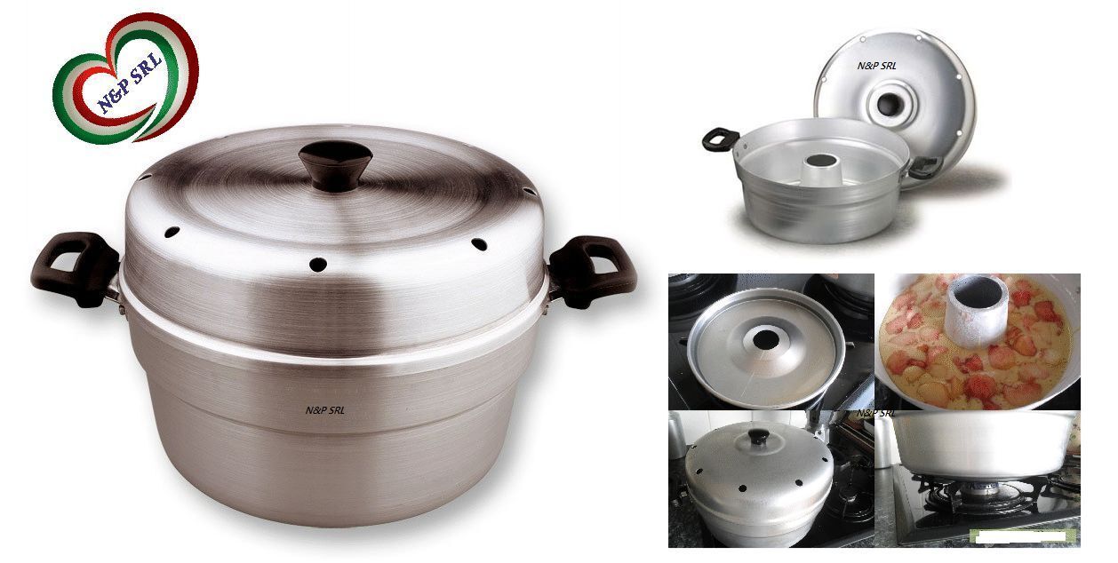 FORNO FORNETTO VERSILIA CM 24 IN ALLUMINIO CUCINARE CUCINA DOLCI PENTALUX