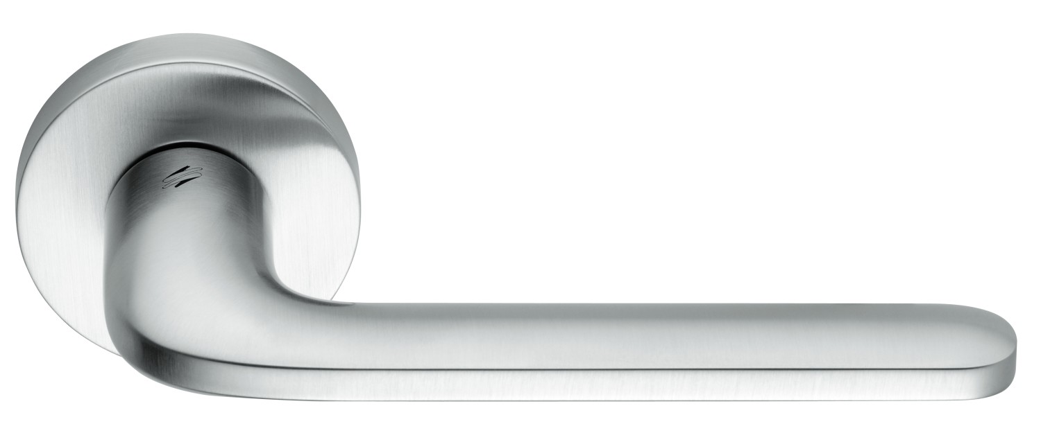 COLOMBO DESIGN Maniglia ROBOQUATTRO coppia con rosette e bocchette tonde foro