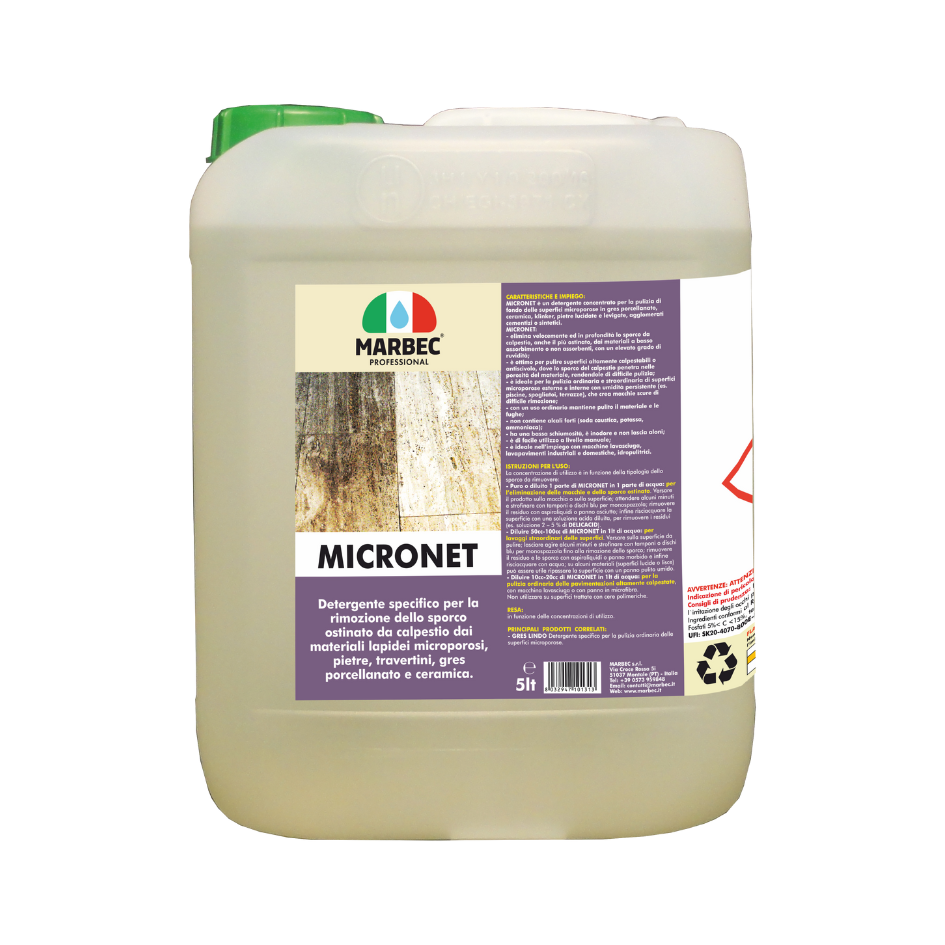 MICRONET - Detergente per pietre e gres