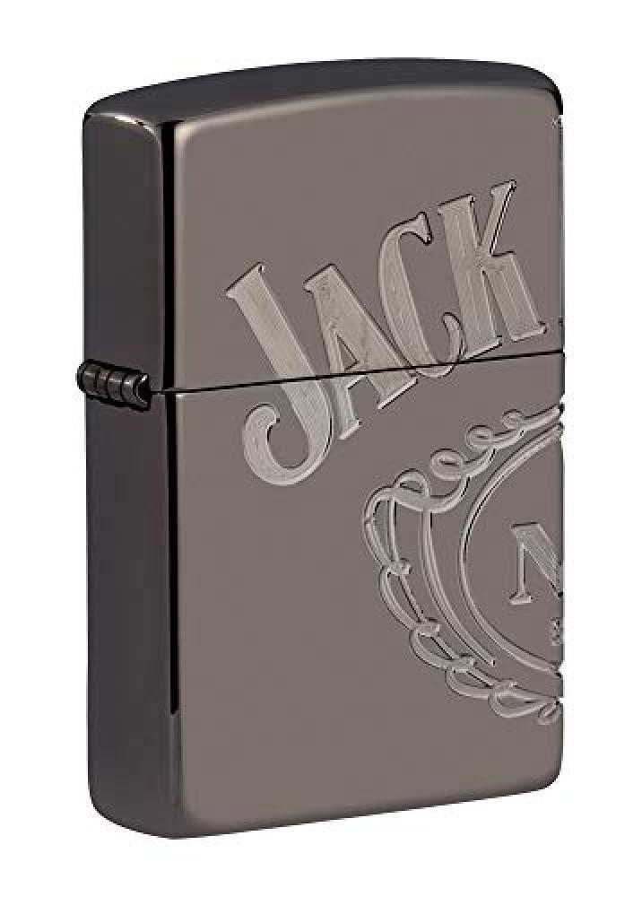 (TG. Taglia unica) Zippo Accendino tascabile Jack Daniels unisex, taglia unica -