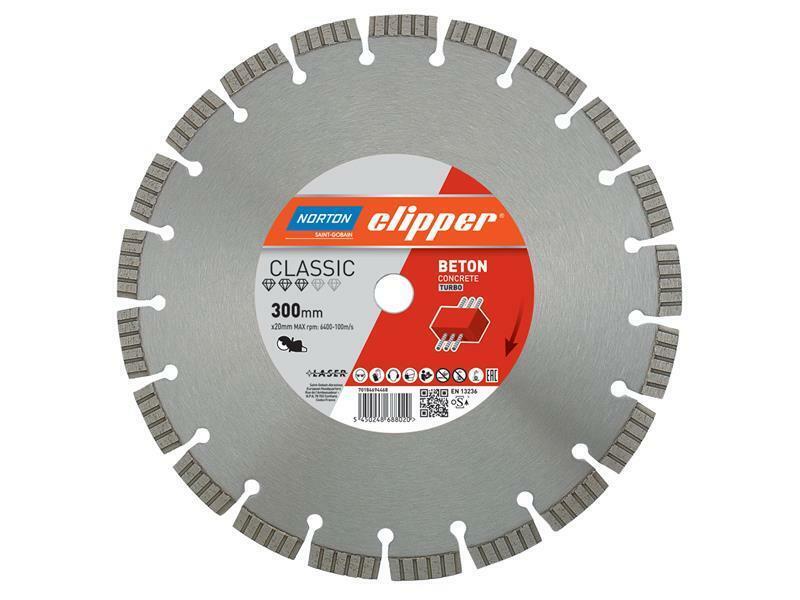 Norton Clipper - Lama diamantata Beton classica 230 x 22,23 mm