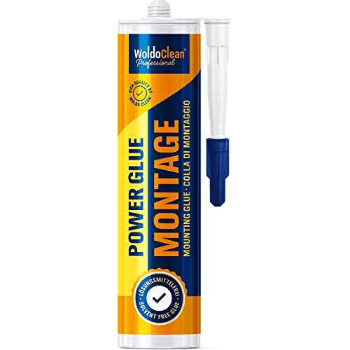 WoldoClean - Colla di montaggio per uso universale, forte forza adesiva (O4J)