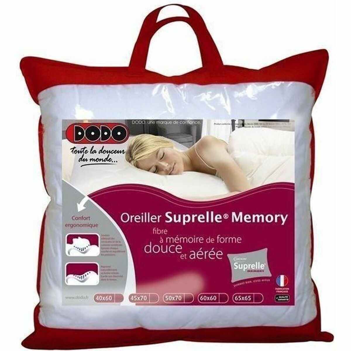 Cuscino DODO OSM65 Bianco 65 x 65 cm