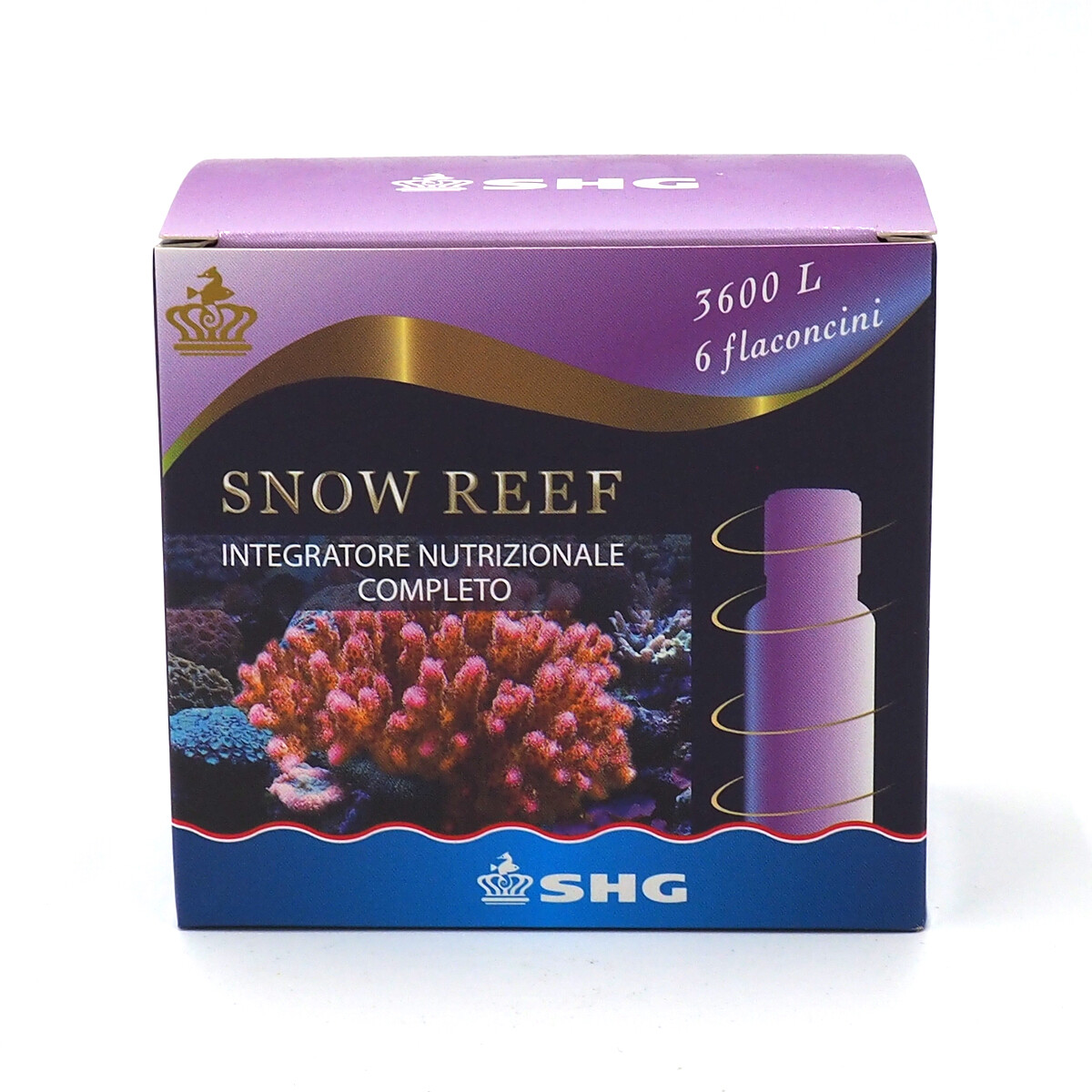 SHG SNOW REEF ZOOPLANCTON NUTRIMENTO CORALLI ACQUARIO MARINO