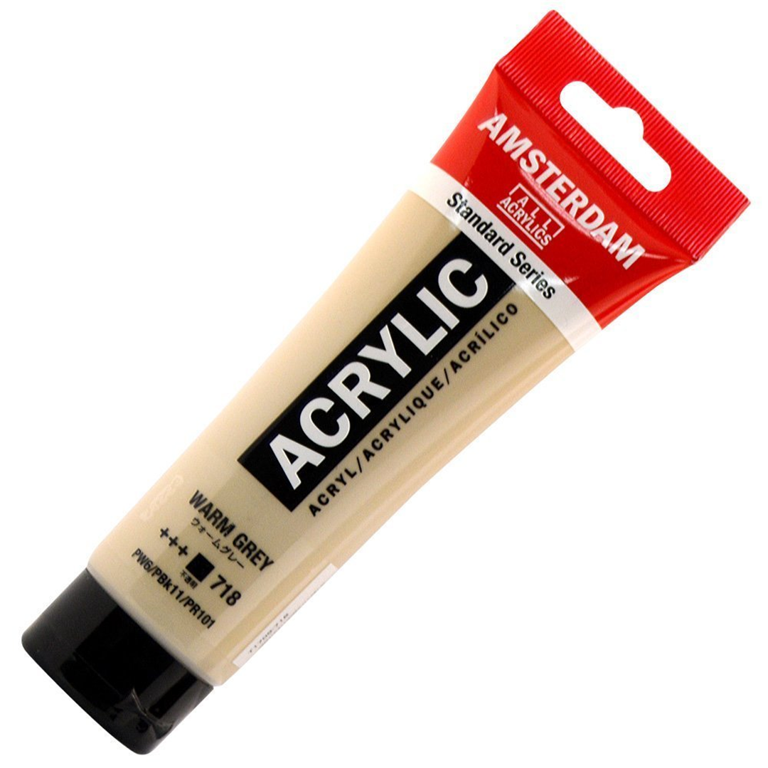 Acrilico  Standard 120 Ml. Grigio Caldo | Amsterdam