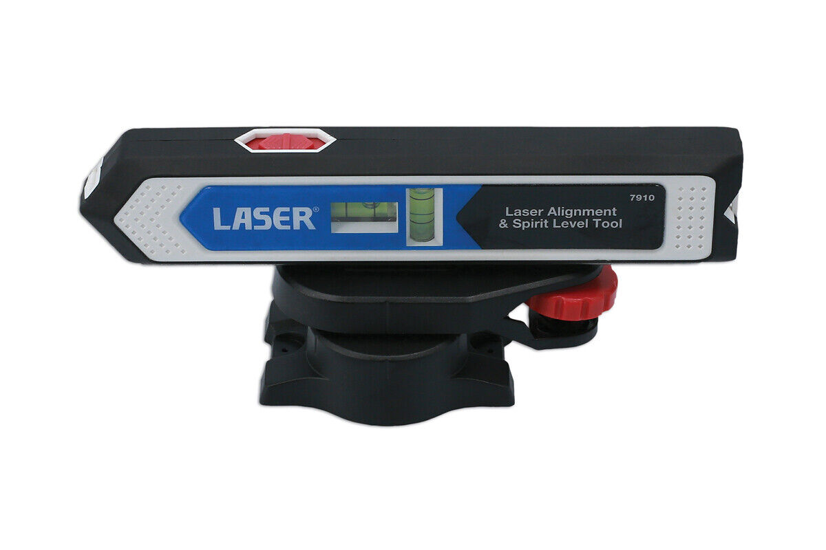 Laser Allinemanto & Spirit Level Attrezzo 7910 Laser Nuovo