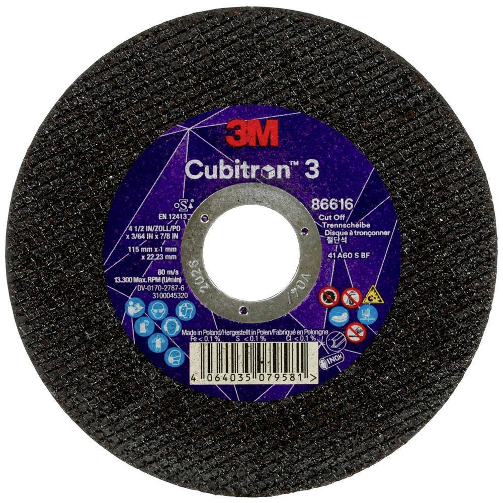 Cubitron 86616 Disco isolante 115 mm 25 pz.