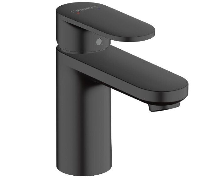 Hansgrohe miscelatore monocomando per lavabo Vernis Blend nero opaco - 405962532