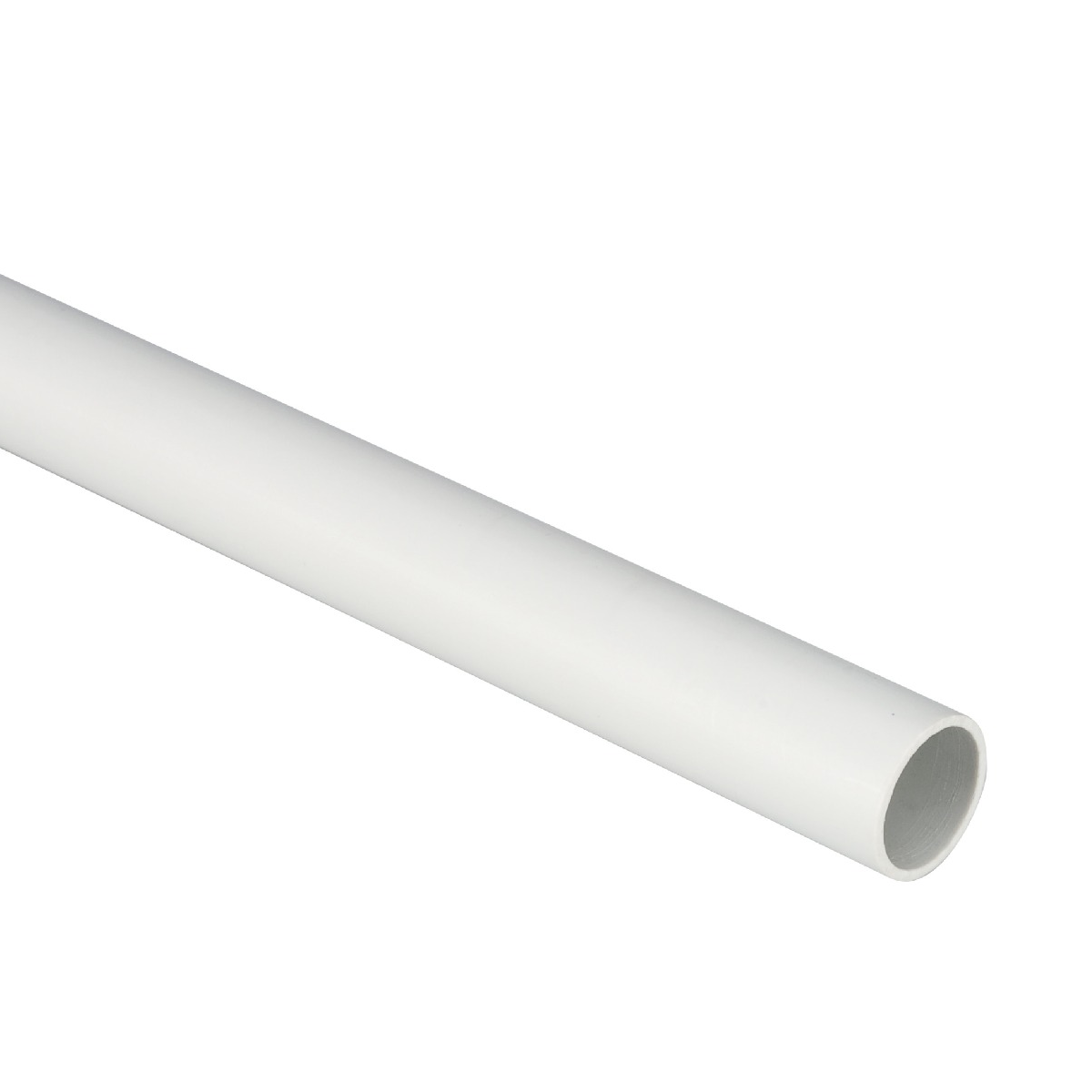 Tubo rigido impianto elettrico PVC 50 mm grigio liscio 2 metri Elettrocanali