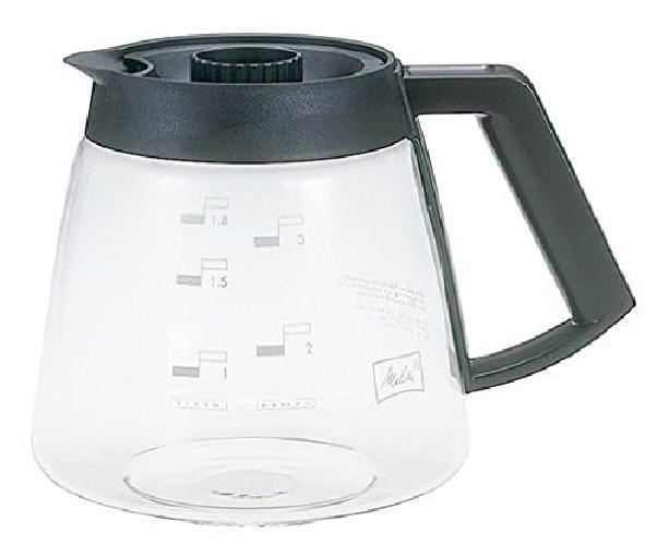 Melitta Glaskanne 1,8l Schwarz KA-G M 180