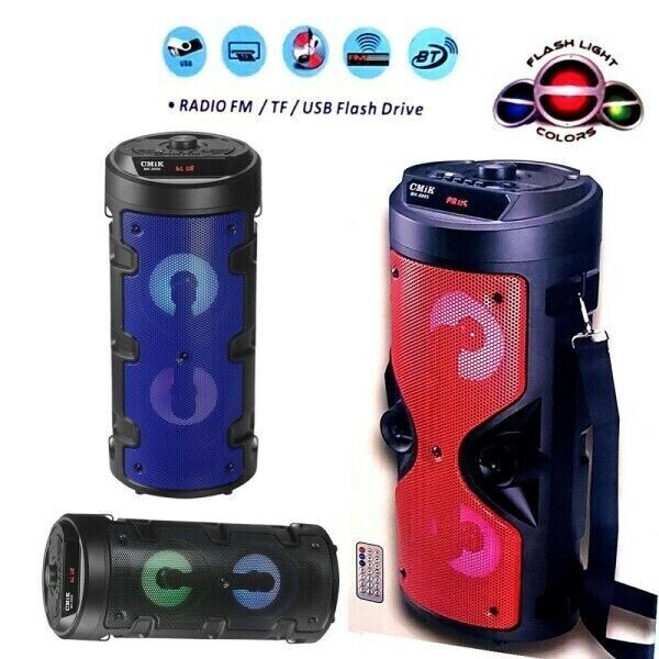 Cassa Bluetooth Ricaricabile Mp3 Usb Micro Sd Microfono Line In Karaoke Mk-8896