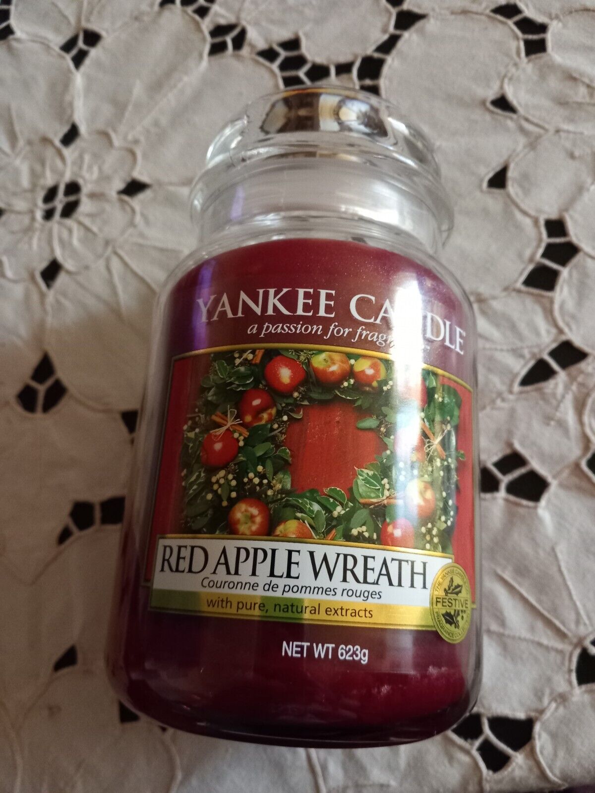 YANKEE CANDLE  RED APPLE WREATH 623 g