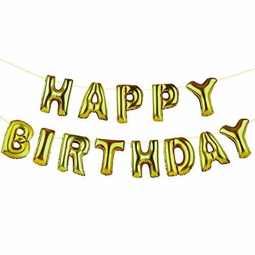 Talking Tables Banner Palloncini con scritta HAPPY BIRTHDAY (n5f)