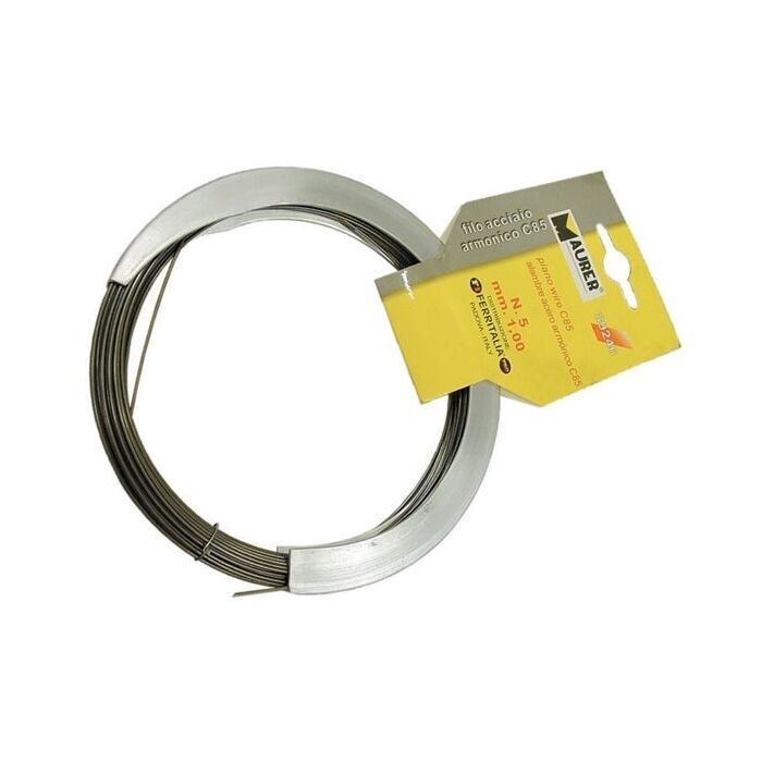 Filo in Acciaio Armonico C85 in Matassina misura N° 0  Ø 0,5 mm 65 mt Maurer