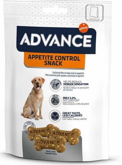 SNACK PER CANI ADVANCE APETIT CONTROL 150 GR.