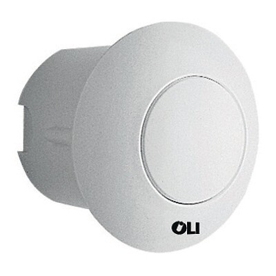 PULSANTE PNEU AD INCASSO PARETE Bianco
