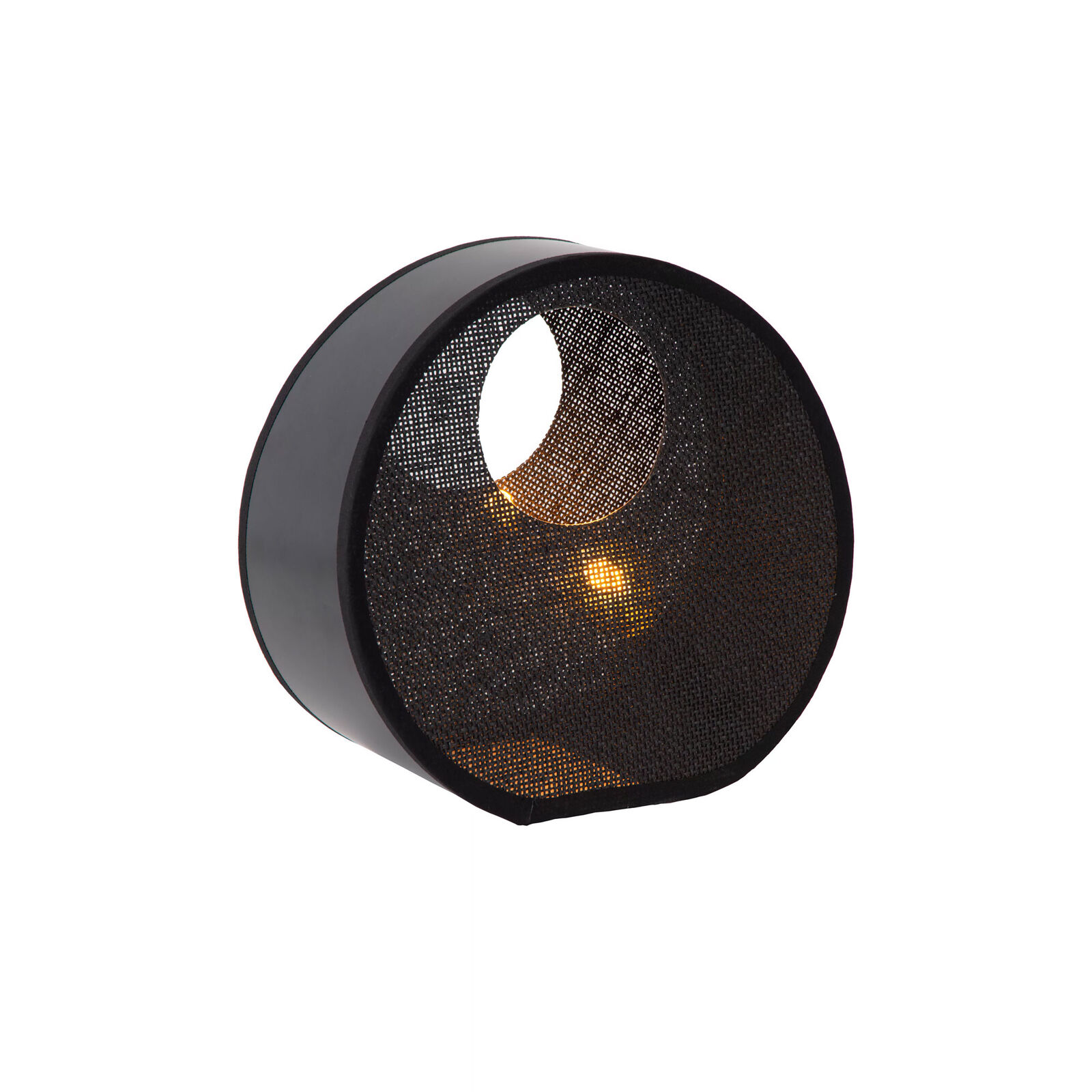 Lucide Lampada da tavolo con paralume in carta dal design moderno Loxia Nero 40W