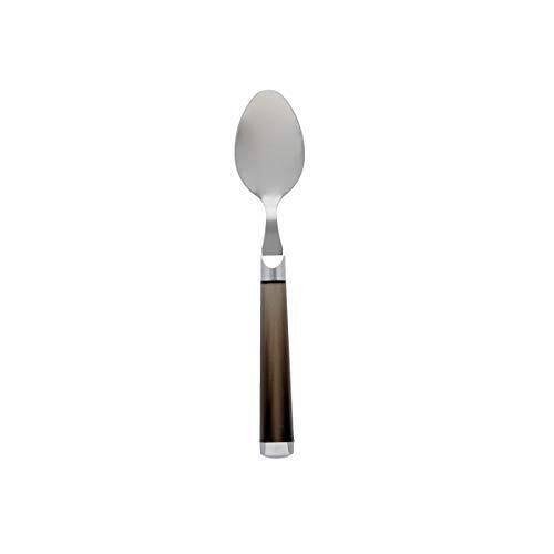 Set 3 cucchiaino da dessert M/nero stile QD