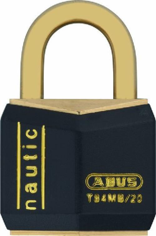 ABUS 247286   Candado recubrimiento vinilo 40 mm Nautic Negro KA T84MB 40 NEGRO