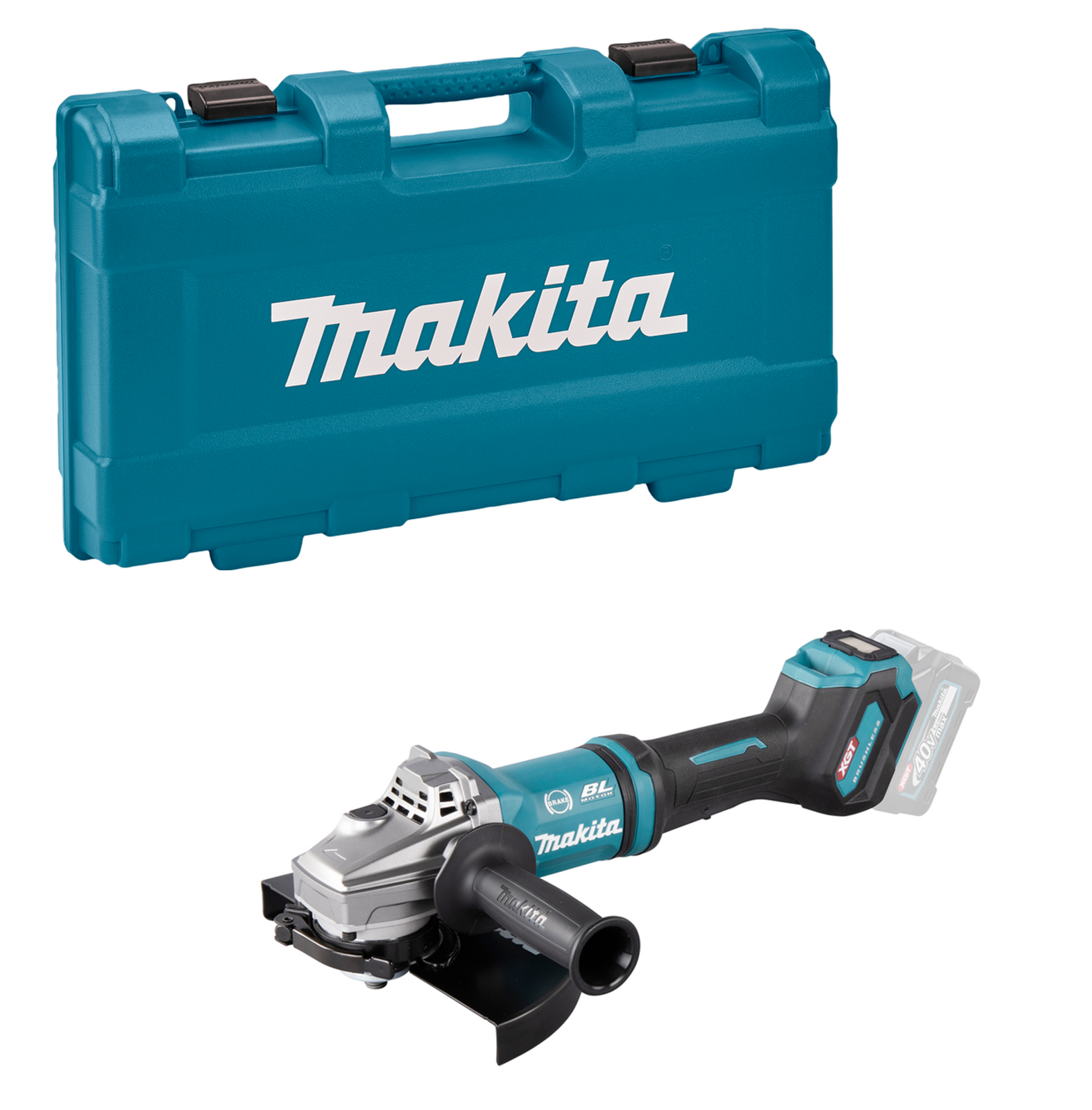 Makita GA038GZ01 Smerigliatrice Angolare 40V 230mm BL senza Batteria Valigetta