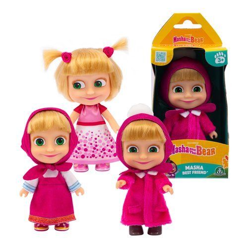 Bambola Giochi Preziosi MHA00010 MASHA E ORSO Assortito
