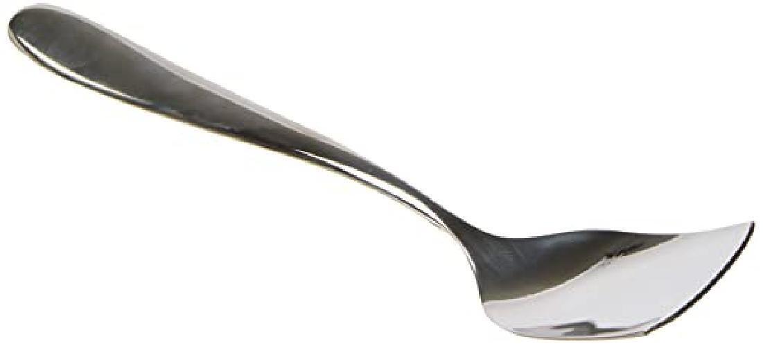Alessi 5180/22 Nuovo Milano Cucchiaino da Gelato in Acciaio Lucido, Set da 6
