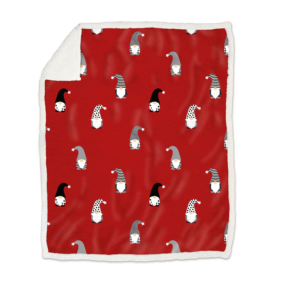 Plaid morbidotto light Hobbit di Daunex in Pile coral e sherpa 130x160 cm X203