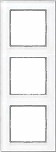 Jung cornice vetro 3 Fach Serie A Creation Alpinweiss, 1 pezzi, AC (k4y)